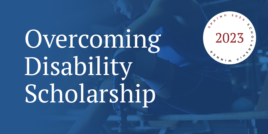 Overcoming Disability Scholarship